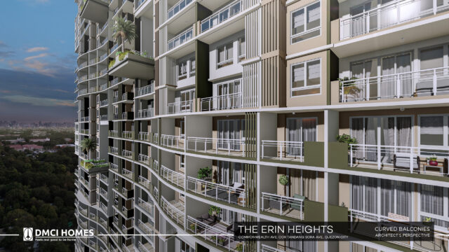 The Erin Heights Curved Balconies