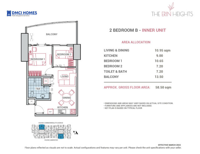 The Erin Heights 2BR B