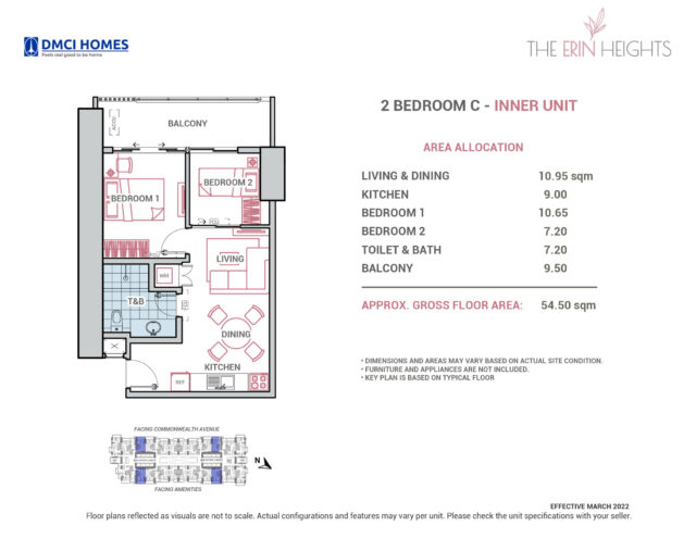 The Erin Heights 2BR C