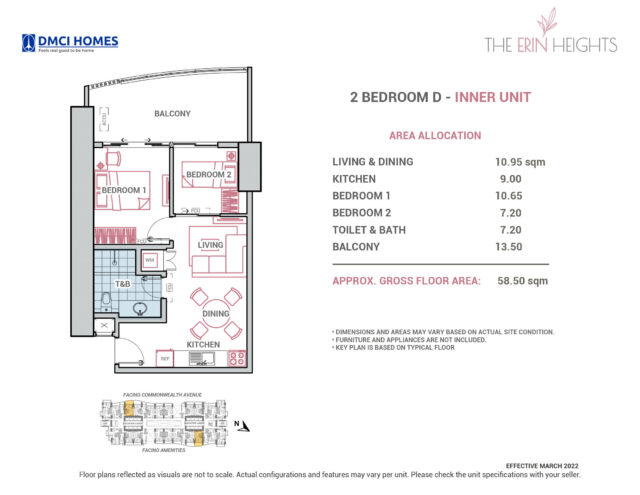 The Erin Heights 2BR D