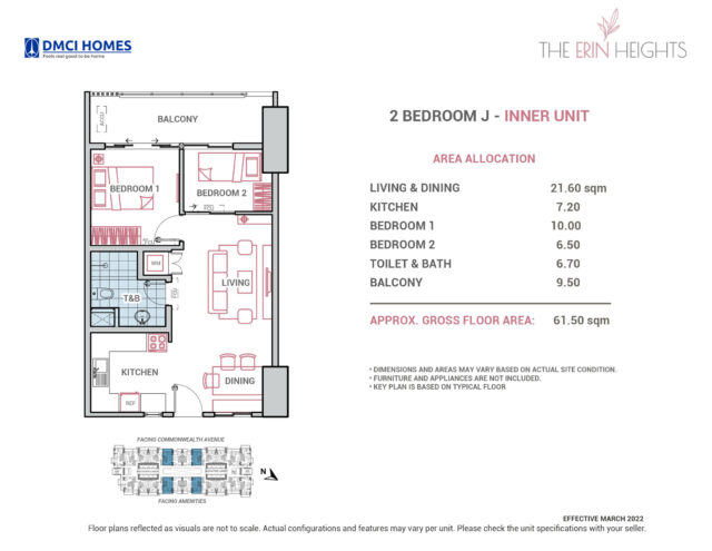 The Erin Heights 2BR J