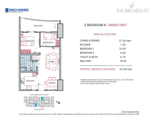 The Erin Heights 2BR K