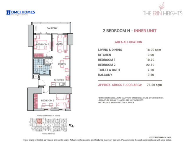 The Erin Heights 2BR N