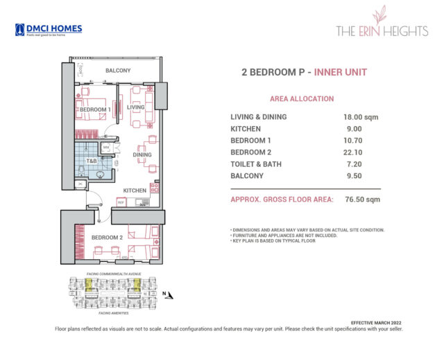 The Erin Heights 2BR P