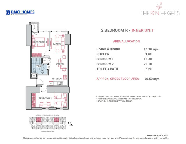 The Erin Heights 2BR R