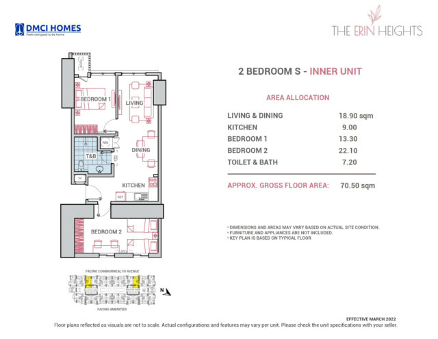 The Erin Heights 2BR S