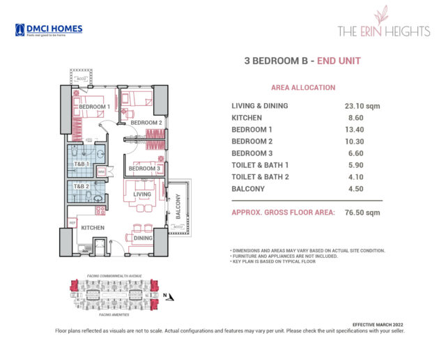 The Erin Heights 3BR B