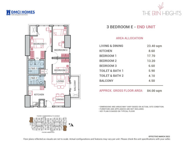 The Erin Heights 3BR E