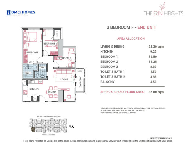 The Erin Heights 3BR F
