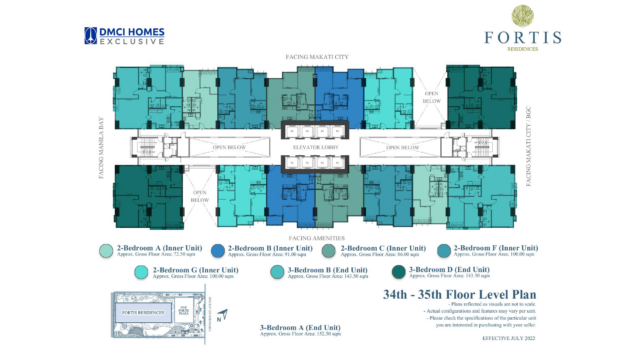 Fortis Residences Floorplan