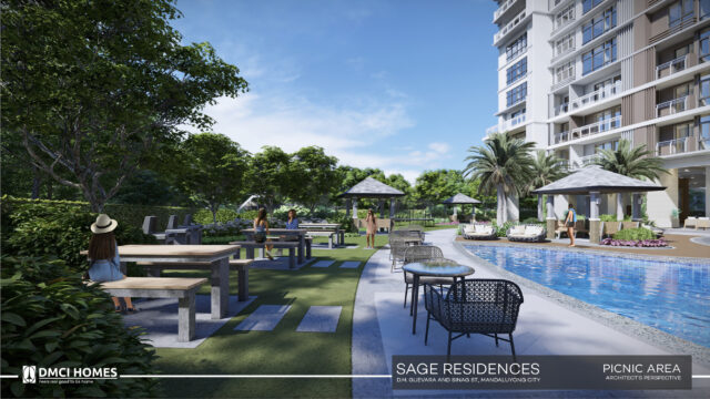 Sage Residences DMCI Picnic Area