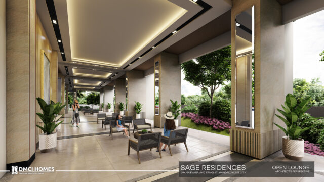 Sage Residences DMCI Open Lounge