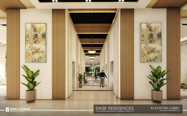 Sage Residences DMCI Elevator Lobby