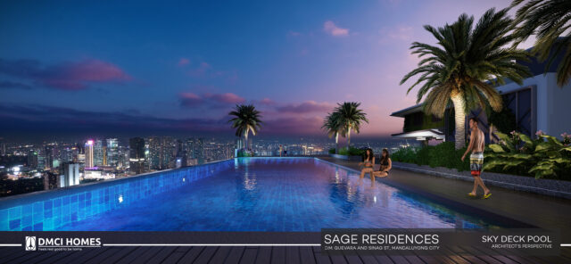 Sage Residences DMCI Roofdeck Pool