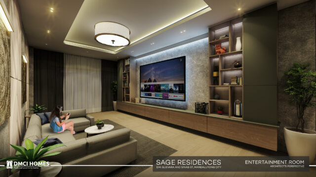Sage Residences DMCI Entertainment Room