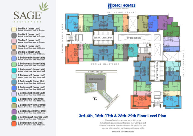 Sage Residences DMCI Floor plan 2