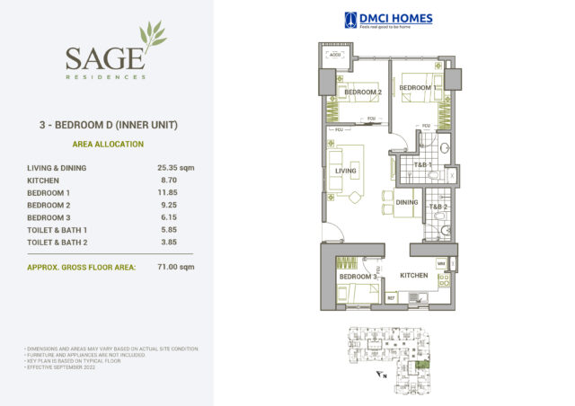 3BR D