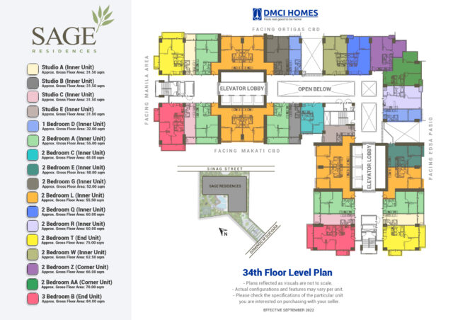 Sage Residences DMCI Floor plan 9