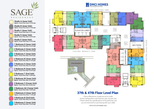 Sage Residences DMCI Floor plan 12