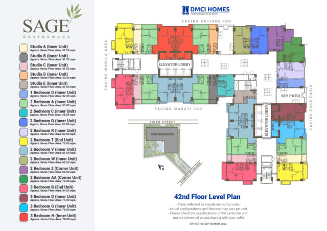 Sage Residences DMCI Floor plan 15