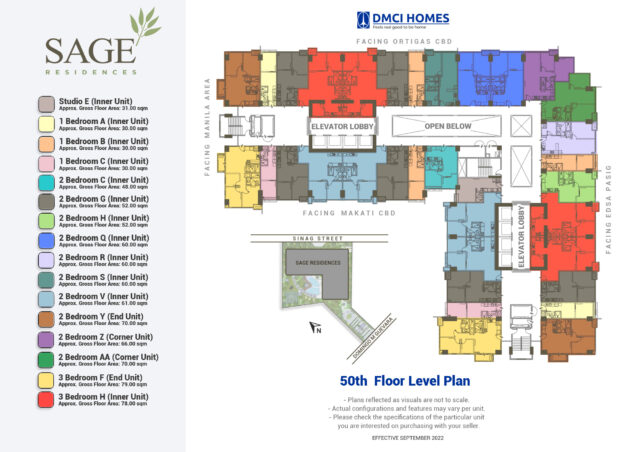 Sage Residences DMCI Floor plan 17