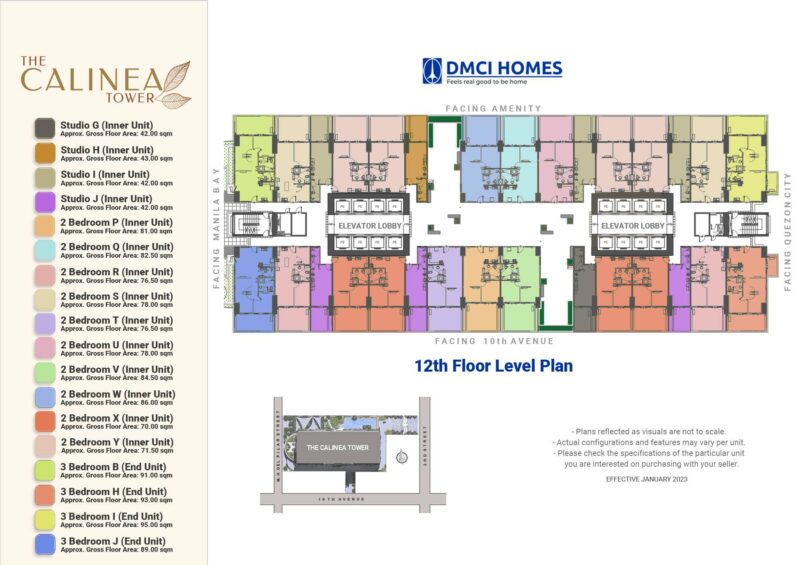 Calinea Floorplan
