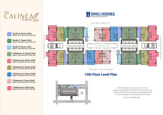 Calinea Tower Floor Plan