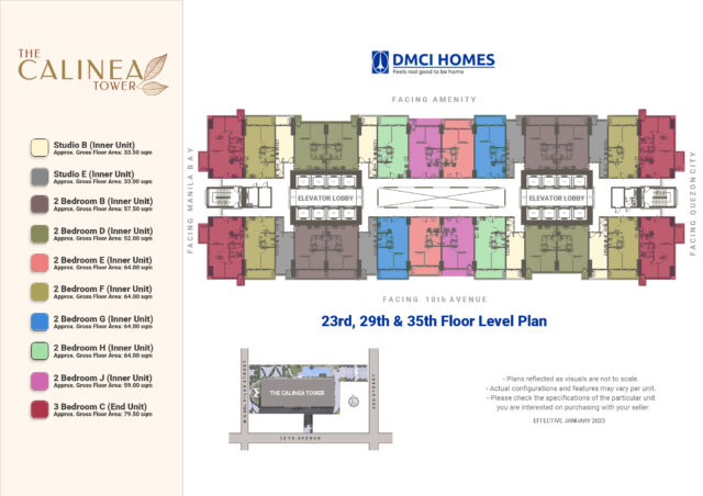 Calinea Tower Floor Plan