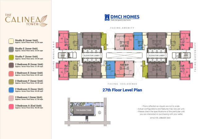 Calinea Tower Floor Plan