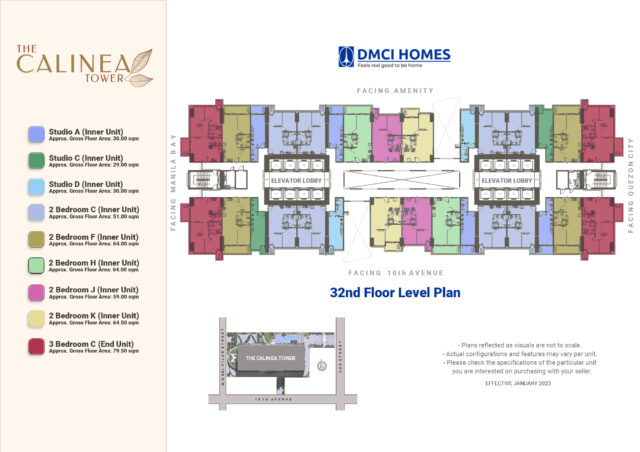 Calinea Tower Floor Plan