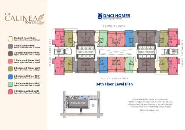 Calinea Tower Floor Plan
