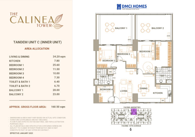 Calinea Tower Tandem