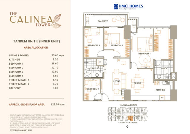 Calinea Tower Tandem
