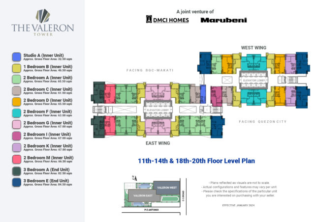 Valeron Tower Floor Plan