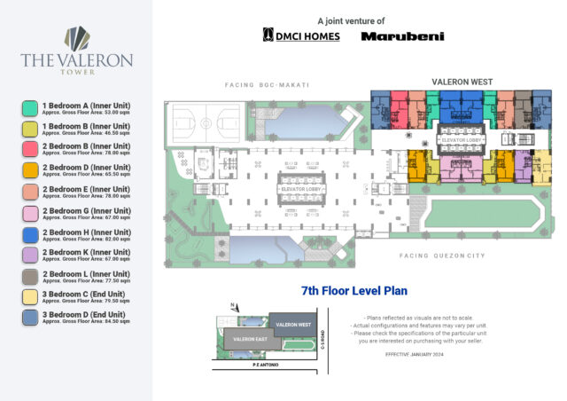 Valeron Tower Floor plan