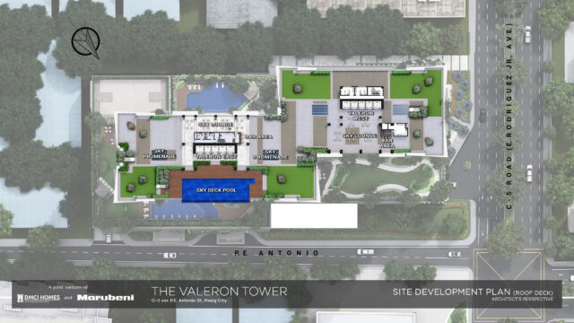 Valeron Tower Roof Deck Floor