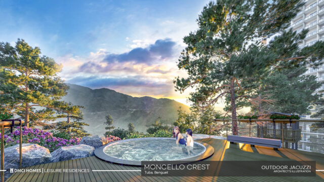 Moncello Crest Outdoor Jacuzzi