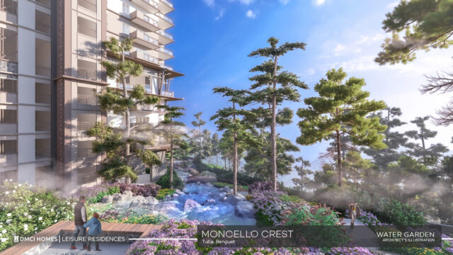 Moncello Crest Water Garden