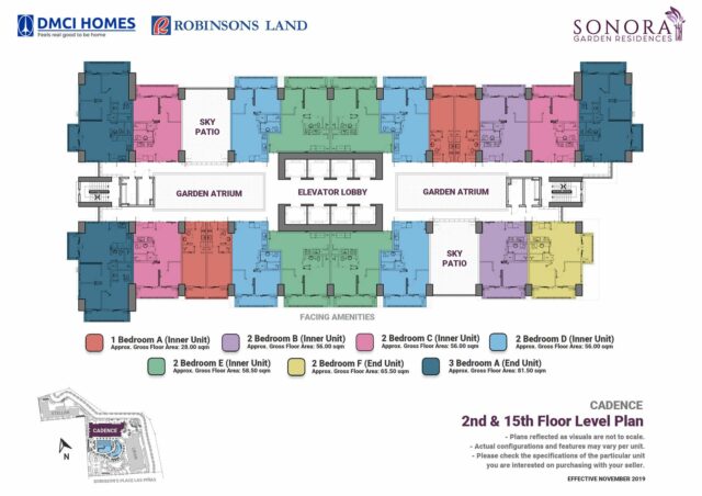 Sonora Garden Residences DMCI Floorplans