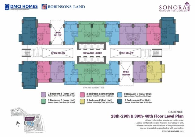 Sonora Garden Residences DMCI Floorplans