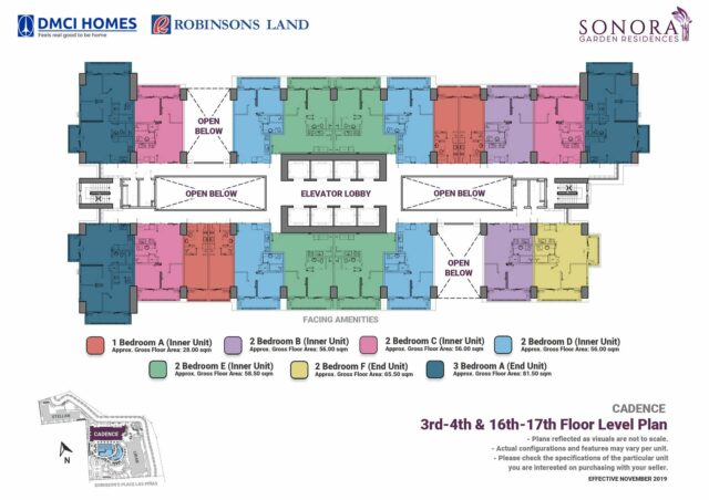 Sonora Garden Residences DMCI Floorplans
