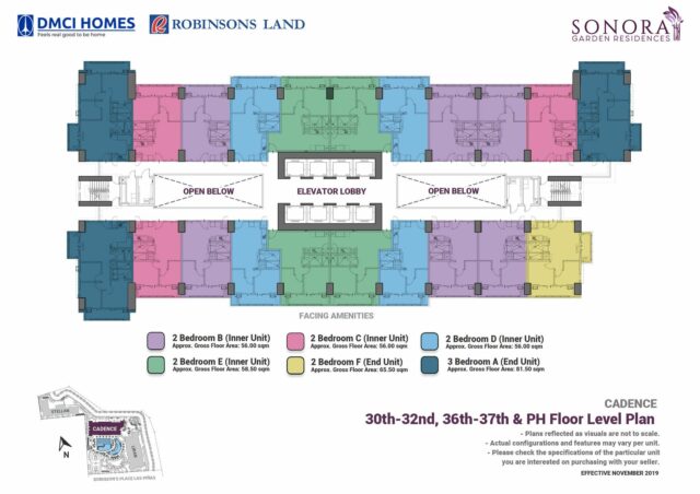 Sonora Garden Residences DMCI Floorplans