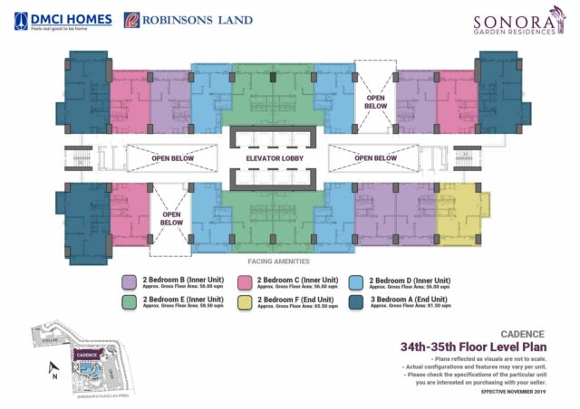 Sonora Garden Residences DMCI Floorplans