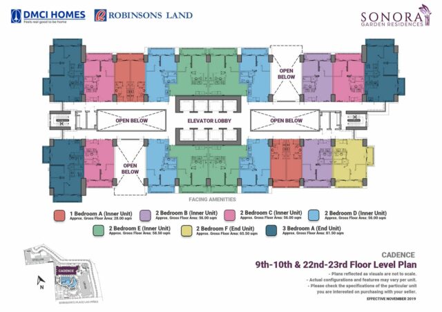 Sonora Garden Residences DMCI Floorplans