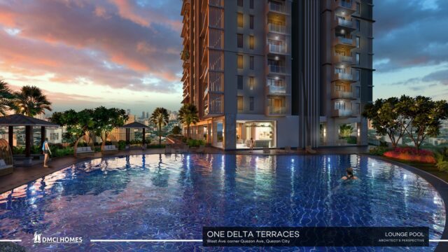 One Delta Terraces DMCI Lounge Pool