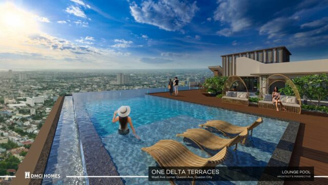 One Delta Terraces DMCI Lounge Pool