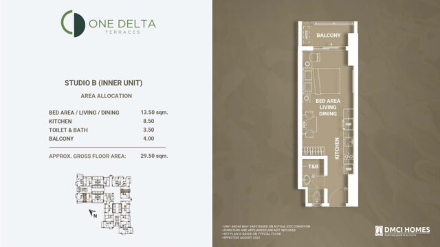 One Delta Terraces DMCI Studio